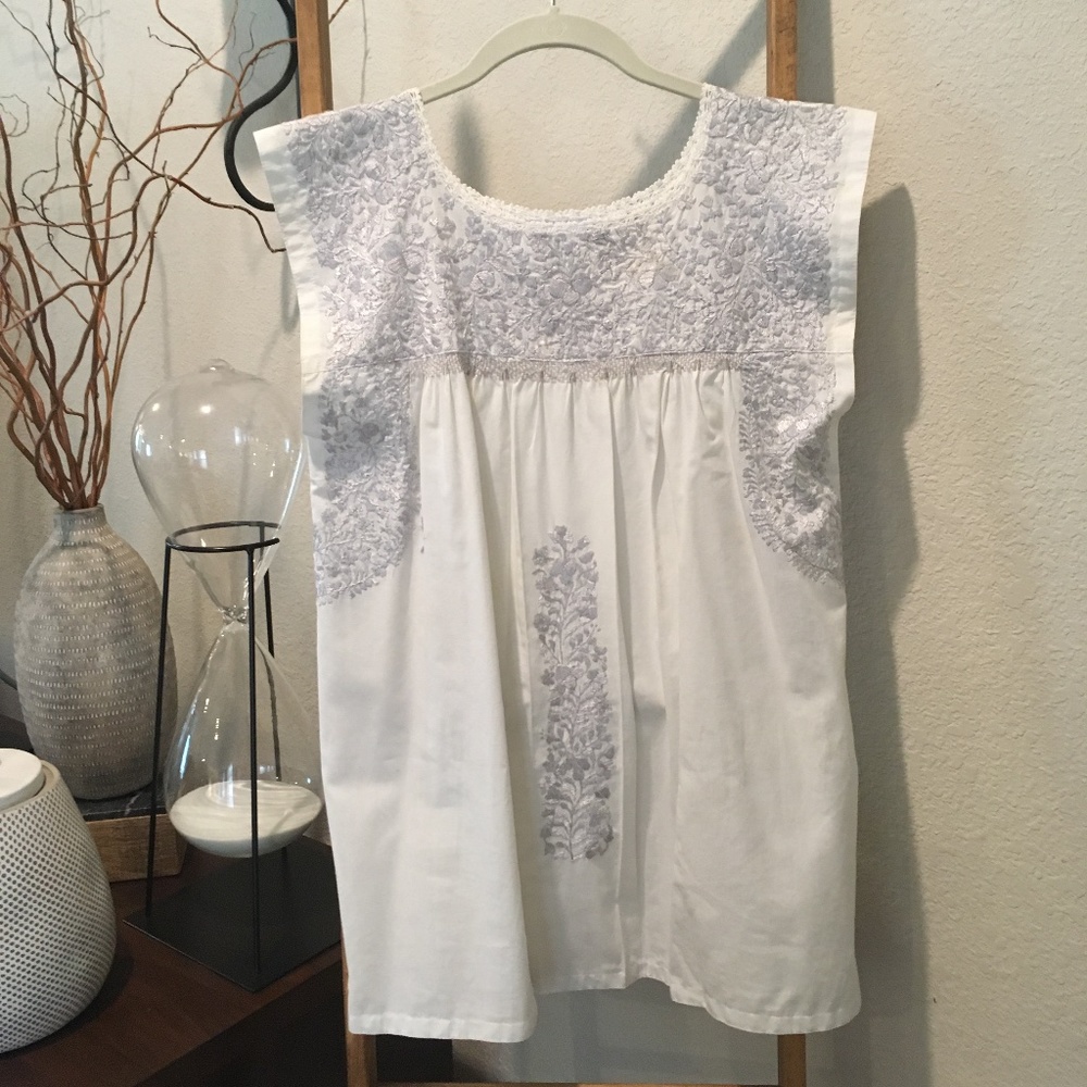 Embroidered Top